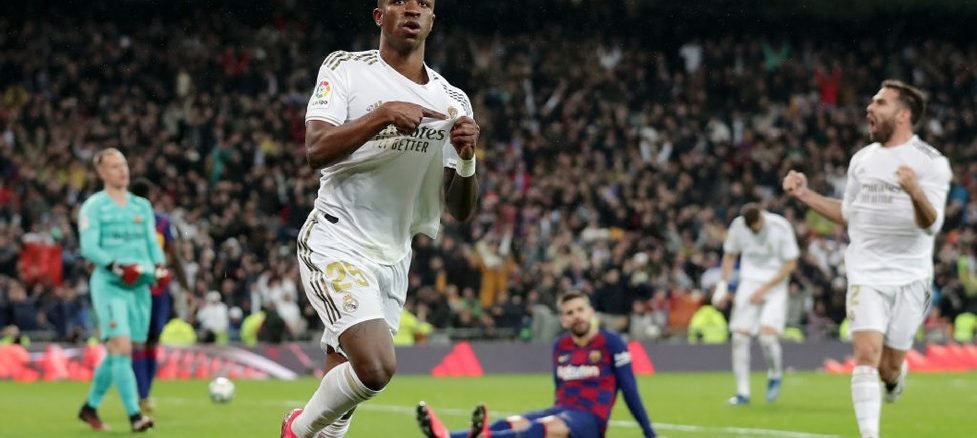 elclasicoviniciusjr vinicius jr goal barcelona